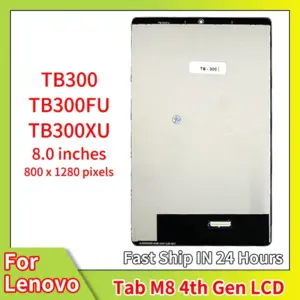 8-Inch Lenovo Tab M8 (4th Gen) LCD Replacement Screen