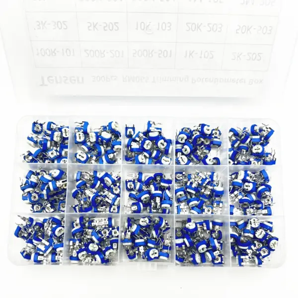 300-Pack RM065 Trimming Potentiometer Assortment Kit - Image 3