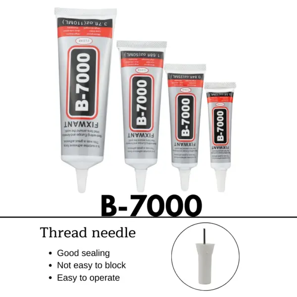B-7000 Transparent Repair Glue for Phones 15ML - Image 2