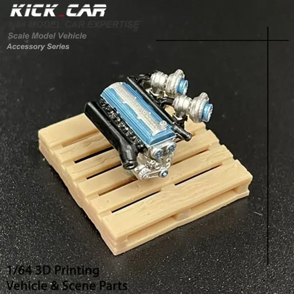 Dayu 1/64 Vehicle Engine Diorama Model - Image 5