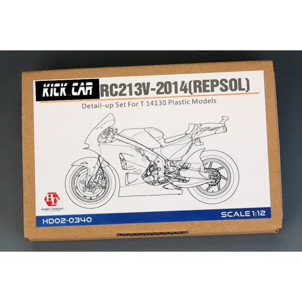 Hobby Design 1/12 Metal Motorcycle Upgrade Kit - Image 8