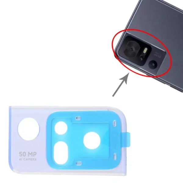 TCL 40 SE Back Camera Lens Frame Replacement - Image 6