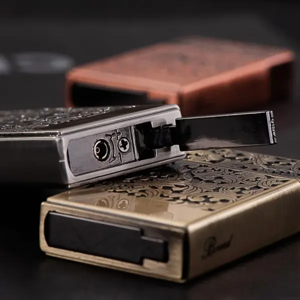 Windproof Metal Cigar Lighter Jet Torch for Men - Image 4
