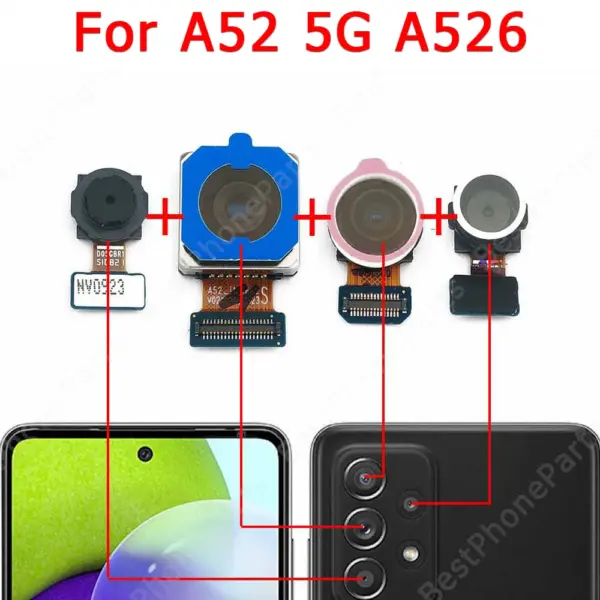 Samsung Galaxy A52 Rear Camera Module Replacement - Image 16