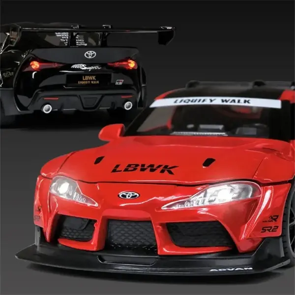 1:22 Toyota Supra Alloy Diecast Model - Image 3
