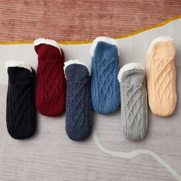 Men's Ultra Warm Cozy Slip-On Floor Socks - Image 5