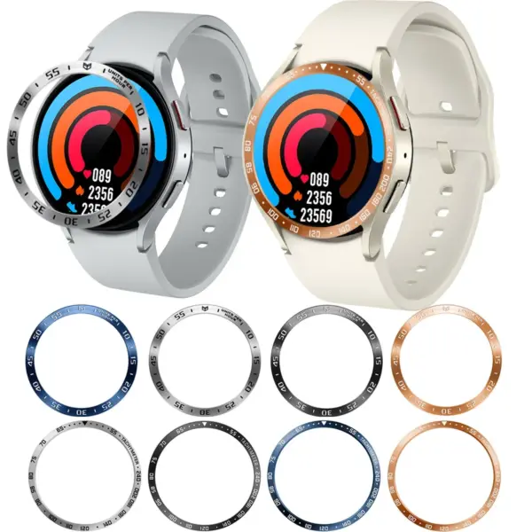 Metal Case Cover for Samsung Galaxy Watch 6 - Image 2