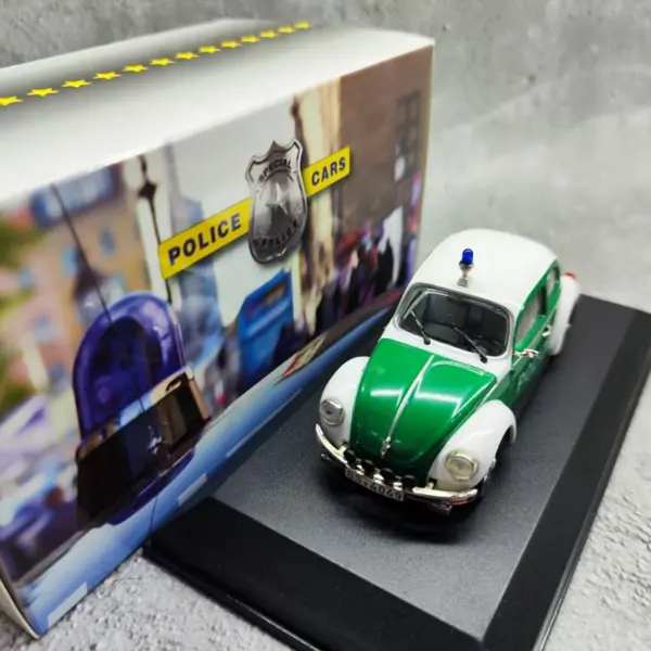 Atlas 1/43 German Police Car Model - Image 4