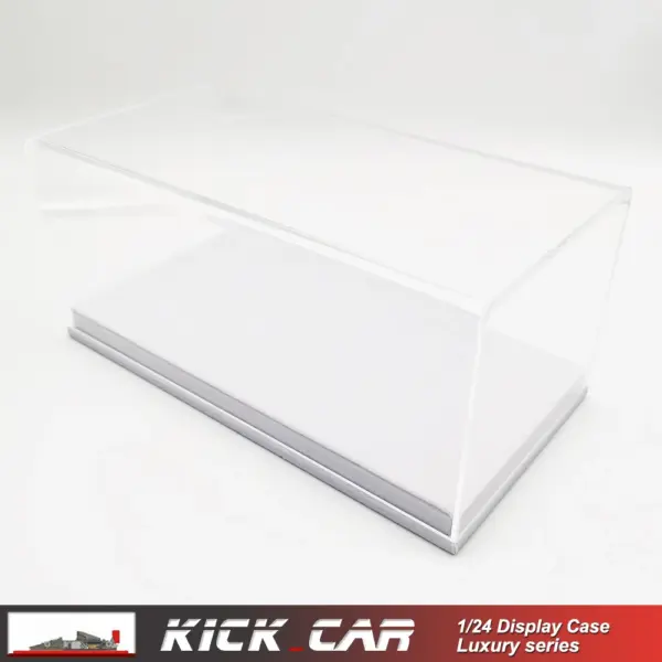 1/24 Model Car Display Case with Leather Base - Image 19