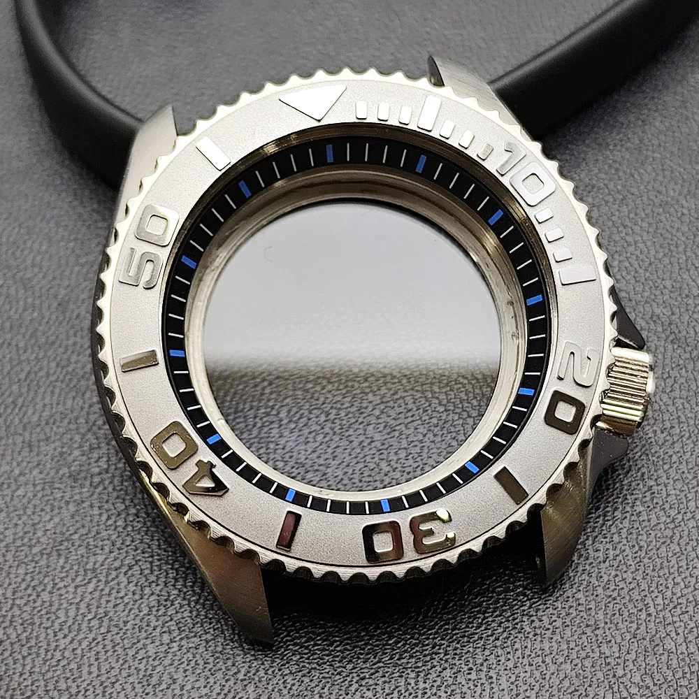 42mm Black Matte Watch Case for NH35 Movement 138 42mm Black Matte Watch Case for NH35 Movement - Image 138