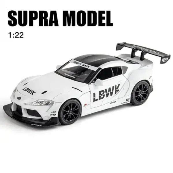 1:22 Toyota Supra Alloy Diecast Model - Image 7