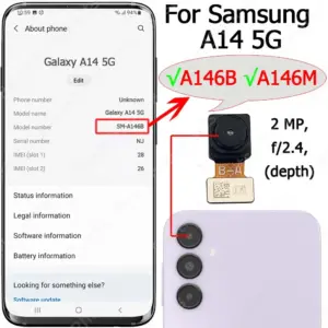 Samsung Galaxy A14 Rear Camera Module A146 Series 28 S50caff8fbfad4f69a2f4dfe73dc1aca5m 2