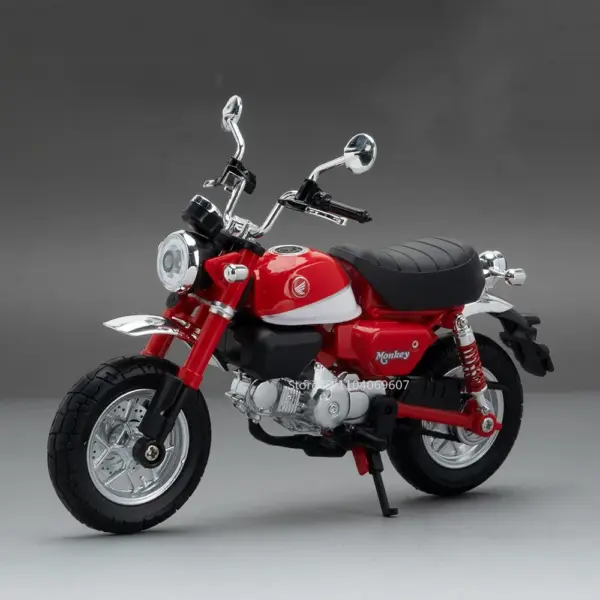 1:12 946 Model Retro Pedal Motorcycle Toy Alloy Diecast - Image 9
