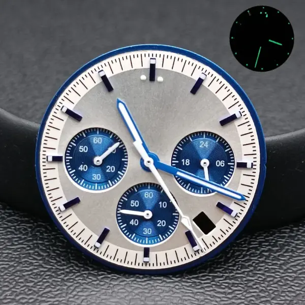 Green Luminous Dial Hands for VK63 Watch Model - Image 5