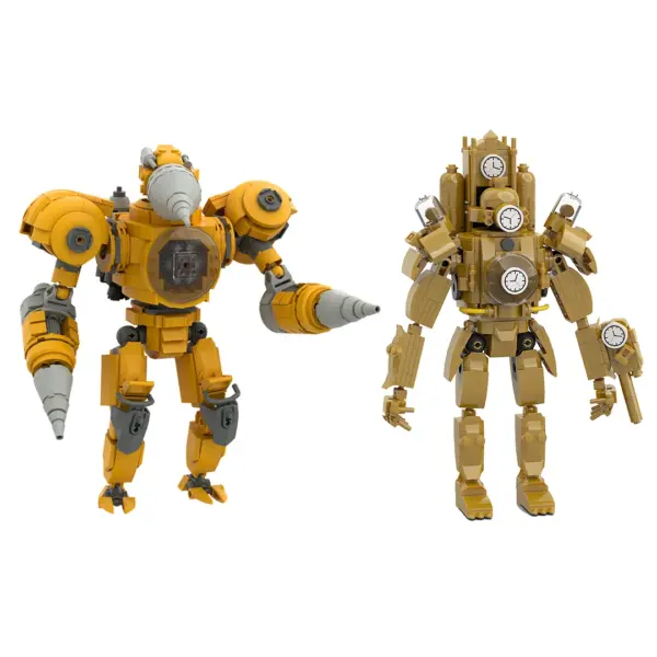 Gobricks Skibidi Toilet Man Building Block Set - Image 21