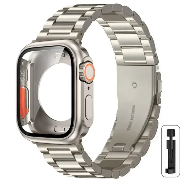 Ultra Glass Case and Band for Apple Watch 44mm - Image 13