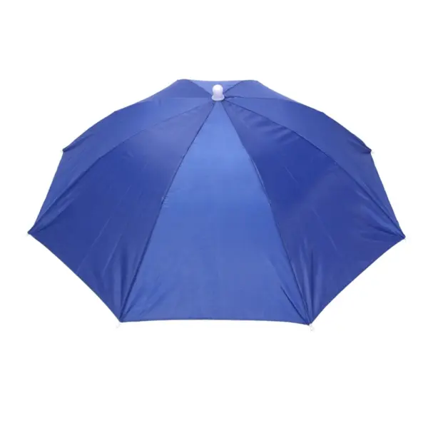 Outdoor Foldable Sun & Rain Umbrella Hat for Women - Image 9