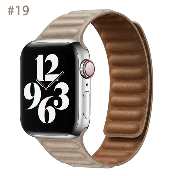 Leather Strap for Apple Watch Series 8/7/6/5/4/3/2/1 - Image 31