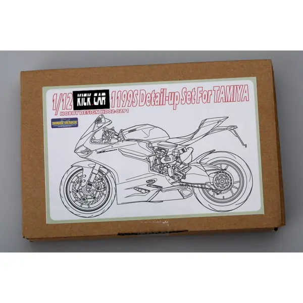 Hobby Design 1/12 Metal Motorcycle Upgrade Kit - Image 18