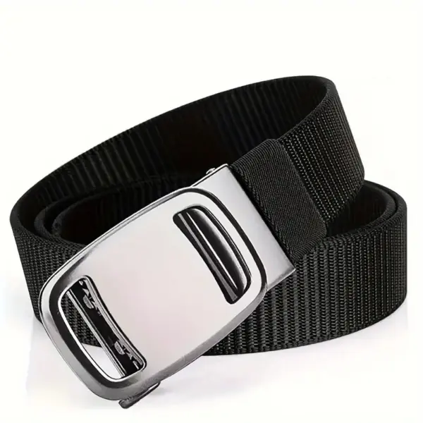 Unisex Canvas Work Belt with Automatic Buckle - Image 10