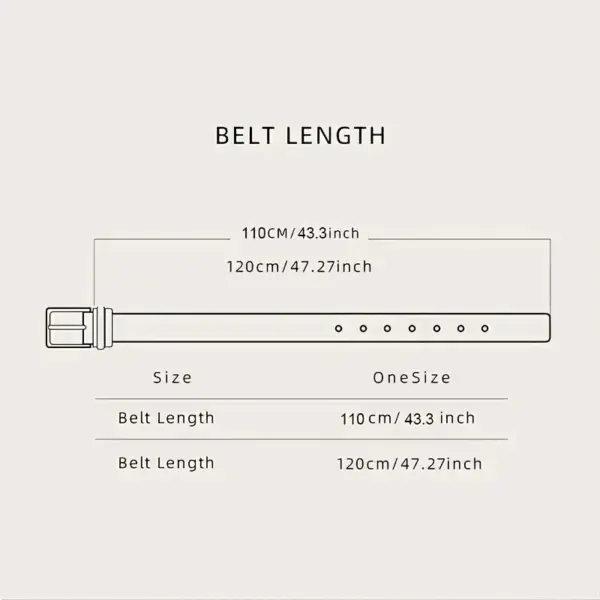 2023 Unisex Fashion Nylon Canvas Belt - Image 3