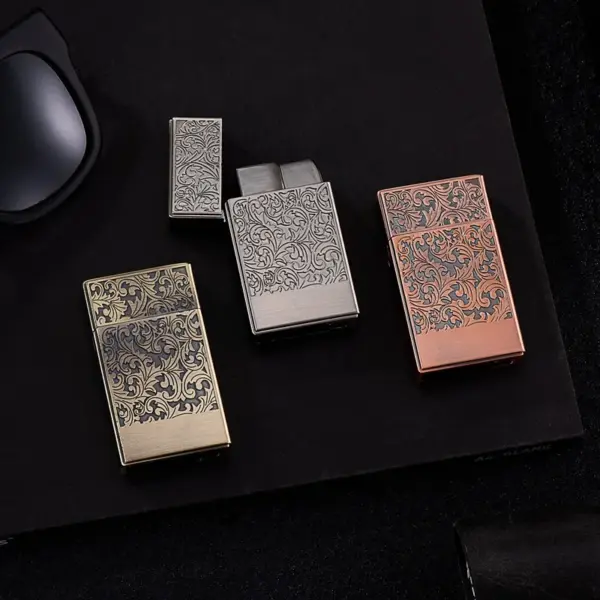 Windproof Metal Cigar Lighter Jet Torch for Men - Image 3