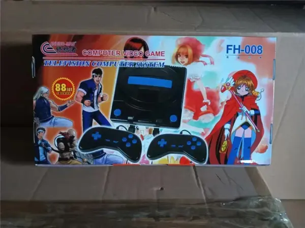 8bit FH-008 Retro AV Game Console with 2 Controllers - Image 7