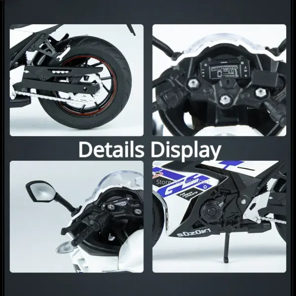 1/12 Suzuki GSX250R Diecast Motorcycle Model - Image 5