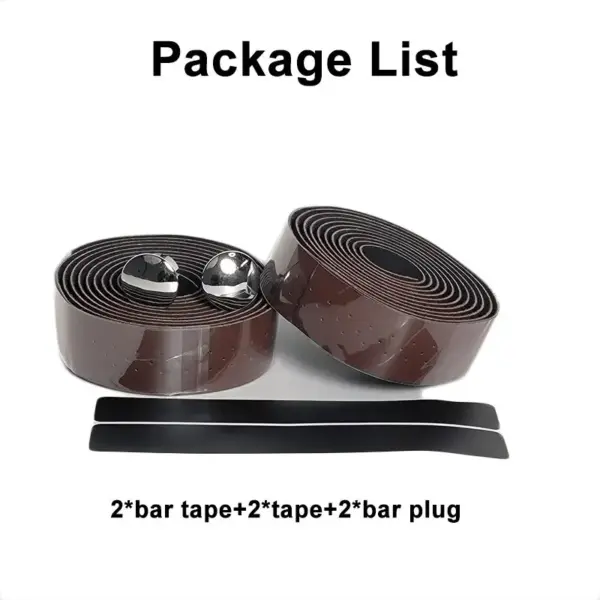 Outdoor Cycling Handlebar Tape with Bar Plugs - Image 4