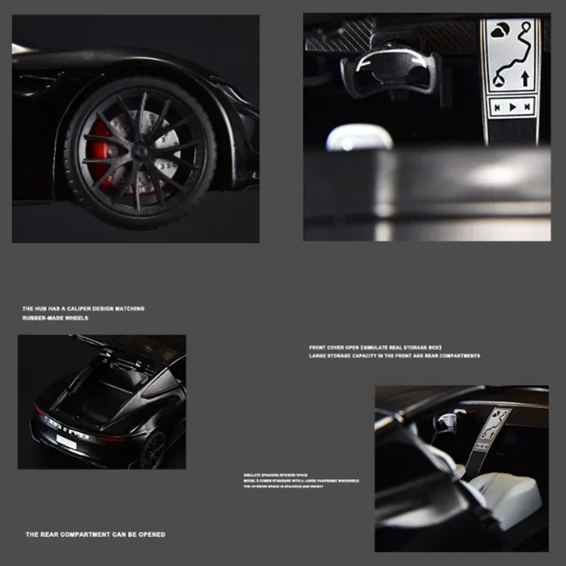 1:24 Tesla Roadster Toy Model 5 1:24 Tesla Roadster Toy Model - Image 5
