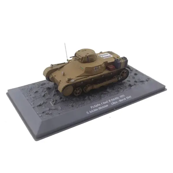 1/43 Scale Pz.Kpfw. I Ausf.B Diecast Tank Model - Image 3