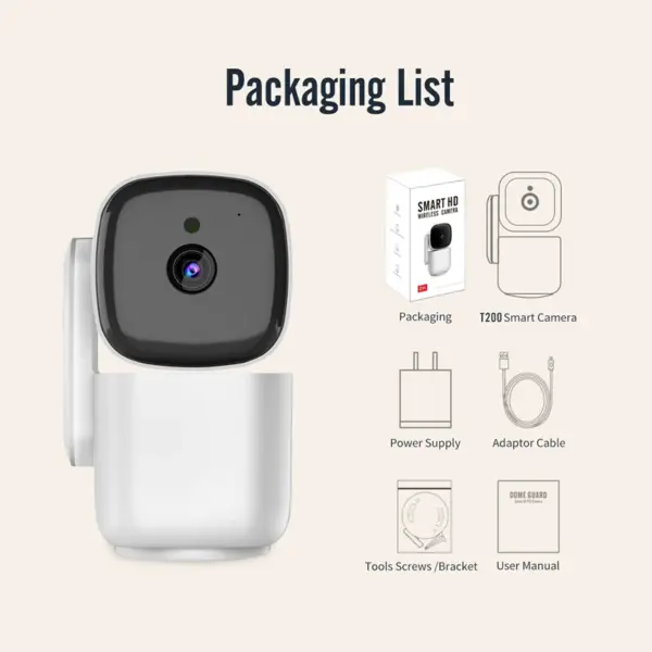 DIXSG 1080P Wifi Security Camera with Night Vision - Image 6