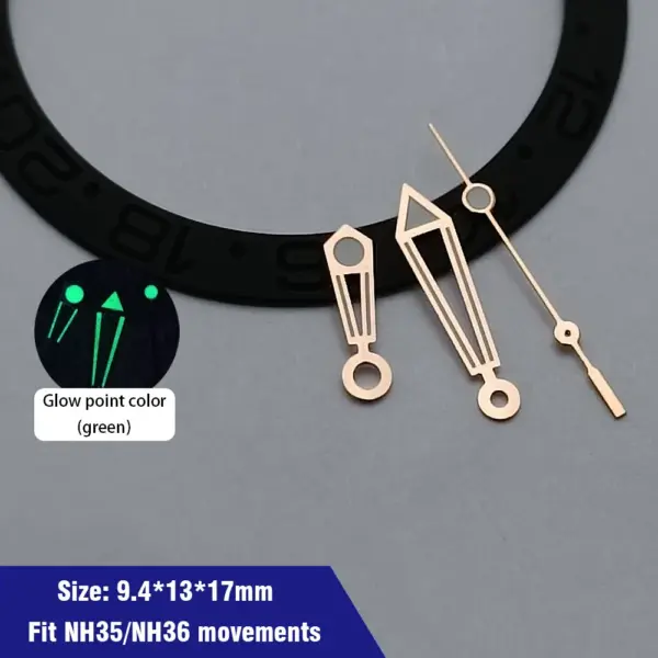 Green Luminous Watch Hands for NH35 NH36 Movement - Image 36