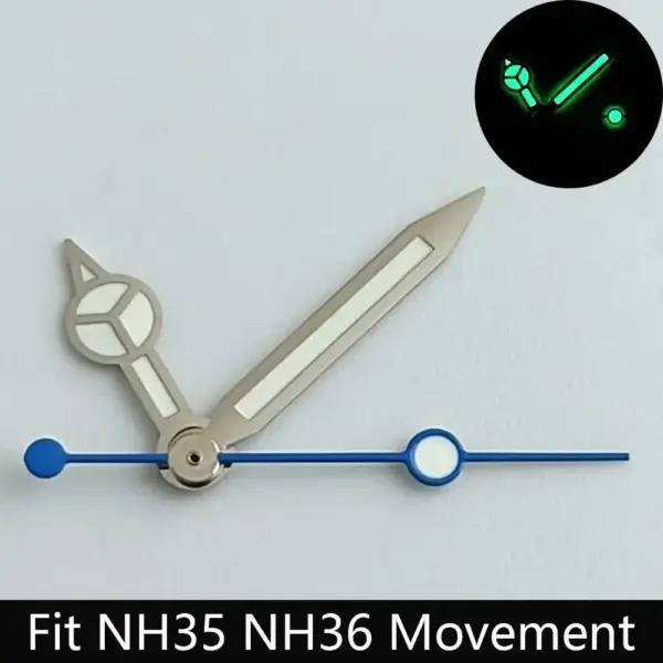 Silver/Gold N H35 Watch Hands for NH35 ETA 286 Movement - Image 42