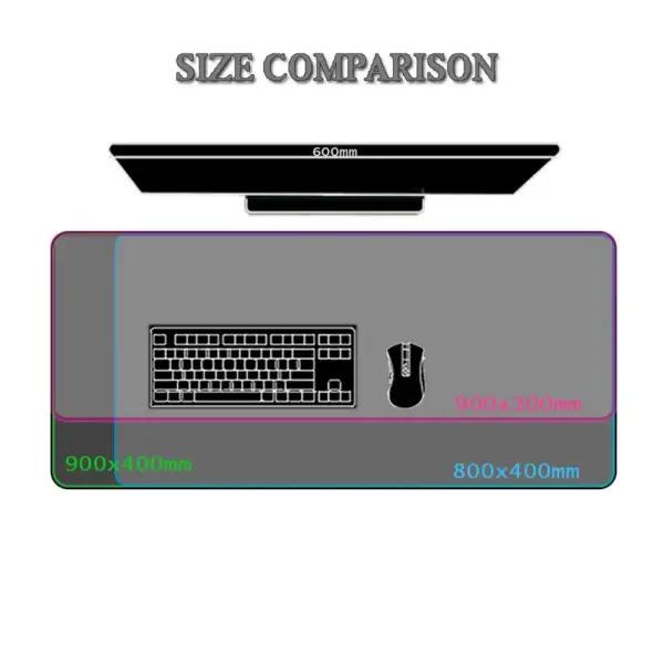 Large Non-slip Gaming Mousepad for Office and Home - Image 6