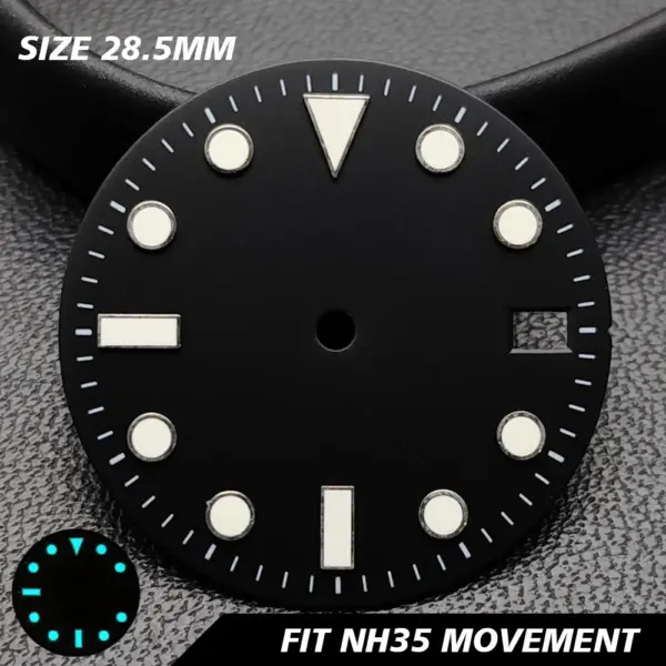 28.5mm GMT Calendar Watch Dial for NH34 NH35 Models - Image 38