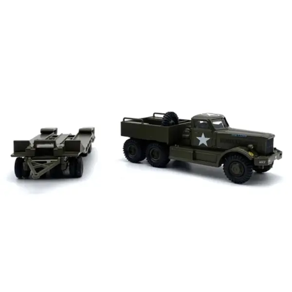 1/76 Scale U.S. Army Diamond T Model Alloy Display Trailer - Image 3