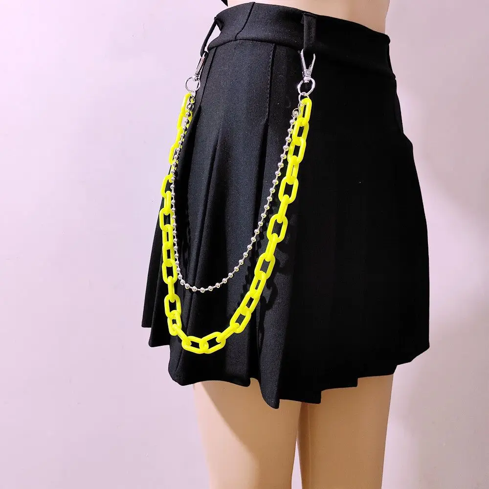 Silver Punk Waist Chain for Women Jeans 5 Silver Punk Waist Chain for Women Jeans - Image 5