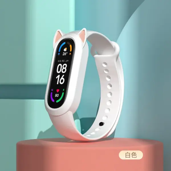 Silicone Watch Strap for Xiaomi Mi Band 3-9 - Image 14