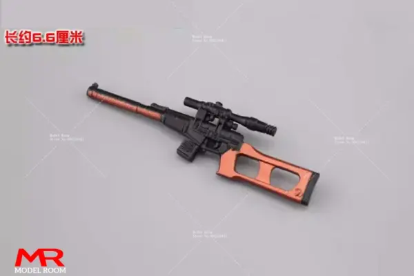 1/12 Scale Mini Sniper Rifle Model AKM M4A1 98K Accessories - Image 8