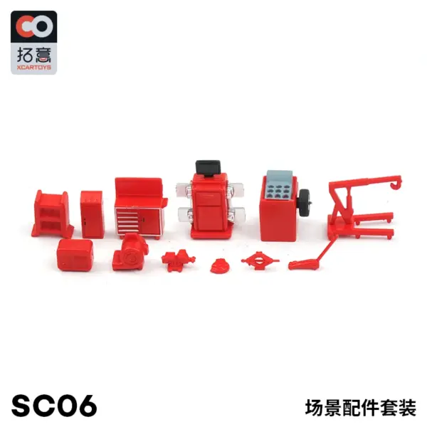 Xcartoys 1/64 Repair Shop Diorama Kit - Image 4