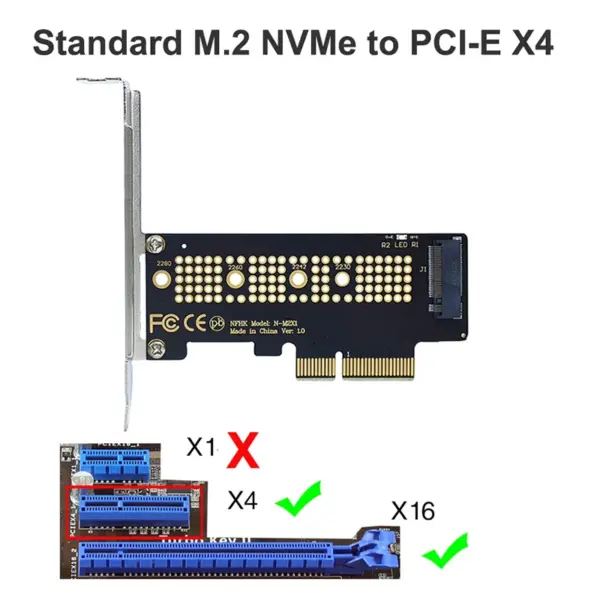 M.2 NVME to PCIe 4.0 Adapter Card for Desktop - Image 8