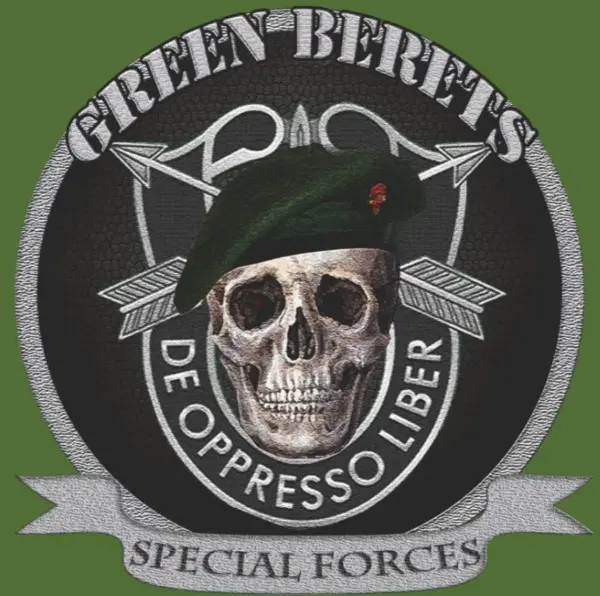 US Army Green Beret Casual T-Shirt for Men - Image 4