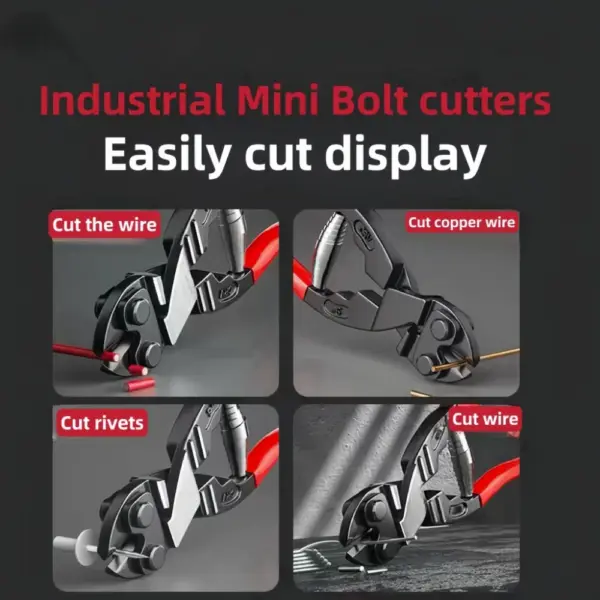 8-Inch Diagonal Cutting Pliers for Wire Cutting - Image 3