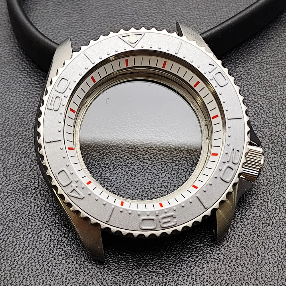 42mm Black Matte Watch Case for NH35 Movement 17 42mm Black Matte Watch Case for NH35 Movement - Image 17