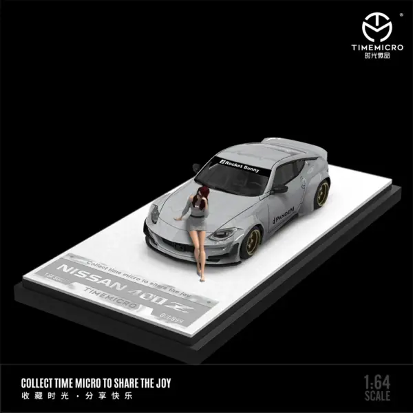 TimeMicro 1:64 JDM 400Z Alloy Car Model Collection - Image 3