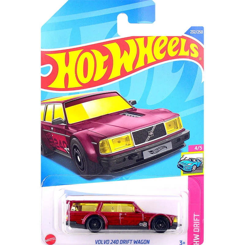 HotWheels 1:64 Volvo 240 Drift Wagon Diecast Model 2 HotWheels 1:64 Volvo 240 Drift Wagon Diecast Model - Image 2