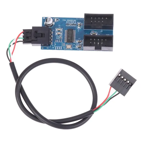 USB 2.0 Dual Port Extension Cable for Motherboards - Image 4