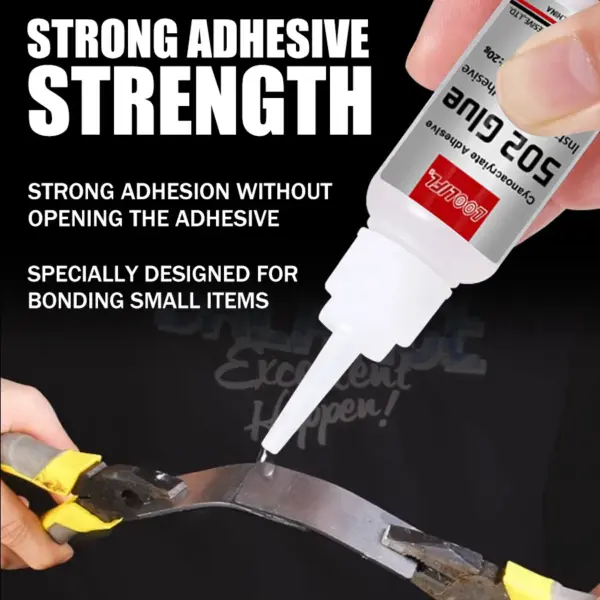 LOOLIFL 502 Super Glue 20ml Multi-Surface Adhesive - Image 4