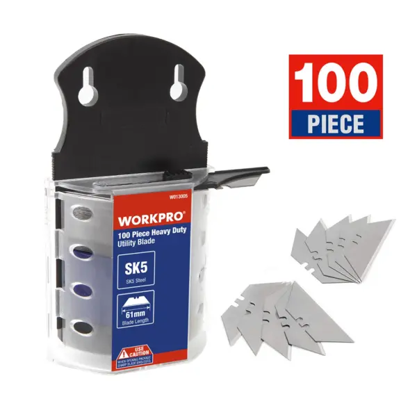 WORKPRO Multifunction Folding Utility Knife with 10 Blades - Image 9
